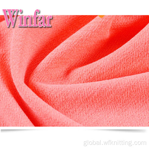 Polyester Single Jersey Fabrics RTS polyester spandex knit fabric Manufactory